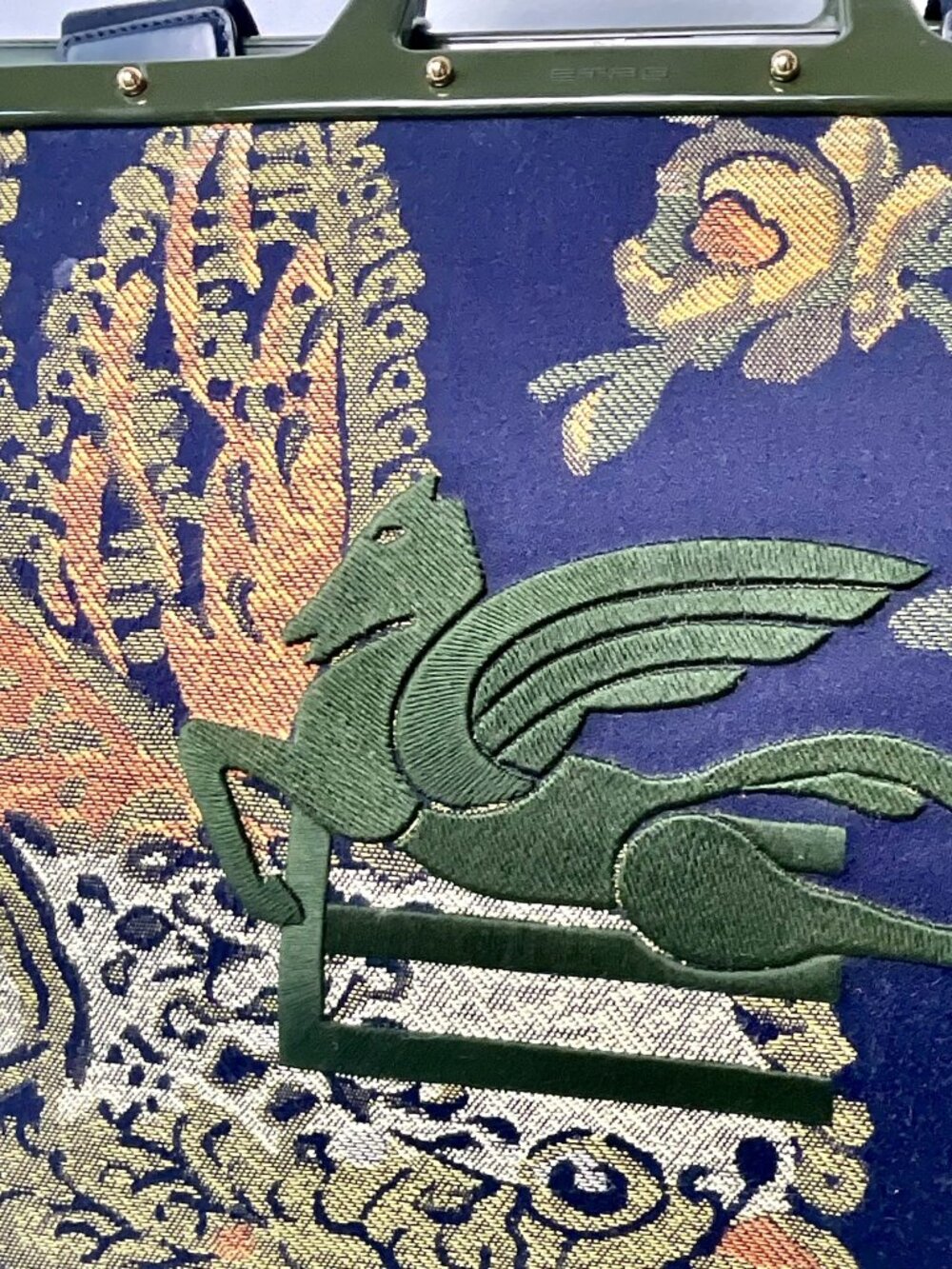 ETRO  Tapestry Pegasus Top Handle Bag - Picture 5 of 13